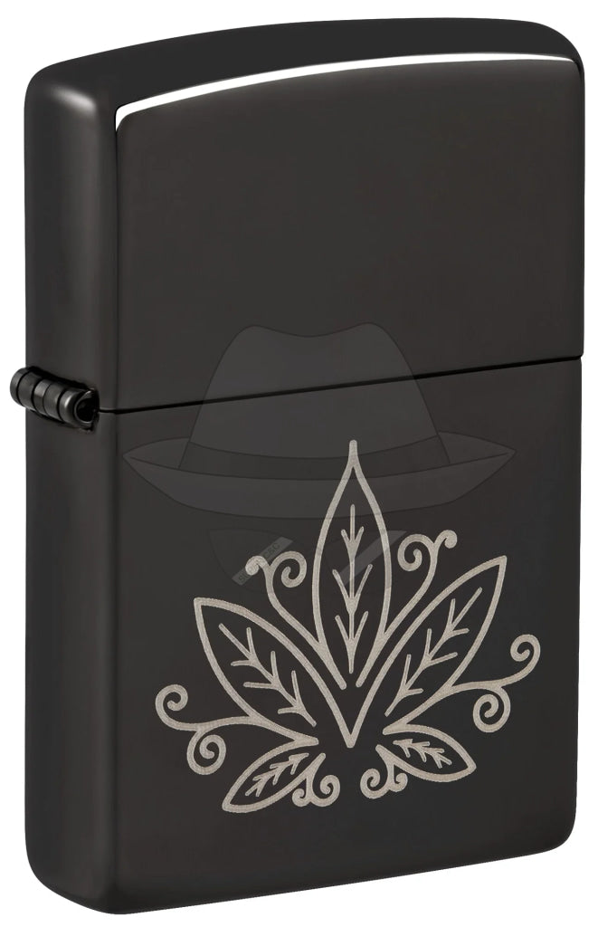 #048 ZIPPO Lighter: CANNABIS DESIGN