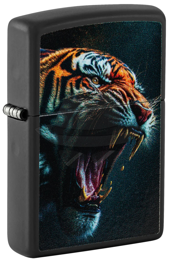 #139 Zippo Lighter: Tiger Roar Design