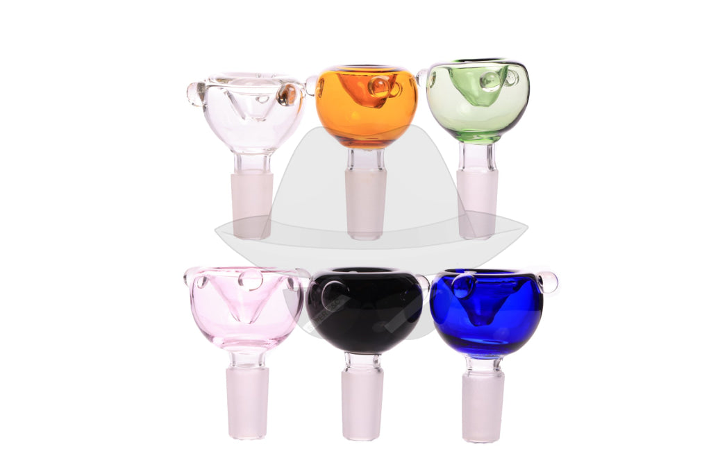 14 Male DRY Glass Bowl