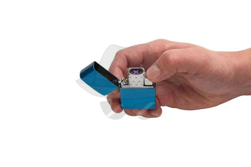 #177 ZIPPO OIL LIGHTER: Double Beam Arc( Electric Zippo insert)