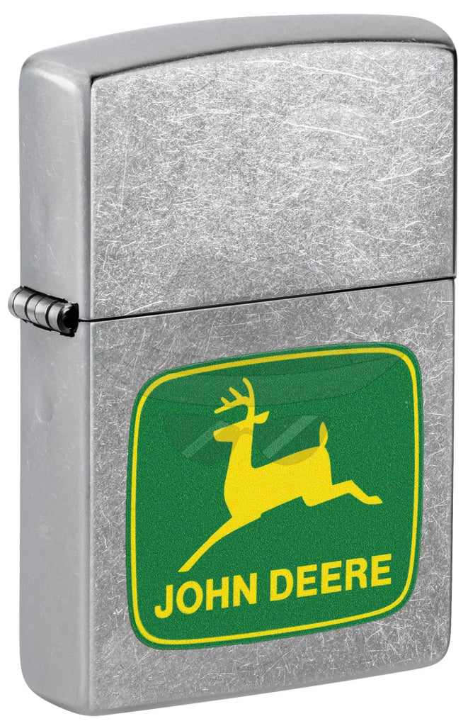 #224 ZIPPO OIL LIGHTER: John Deere Moss Green Logo Design