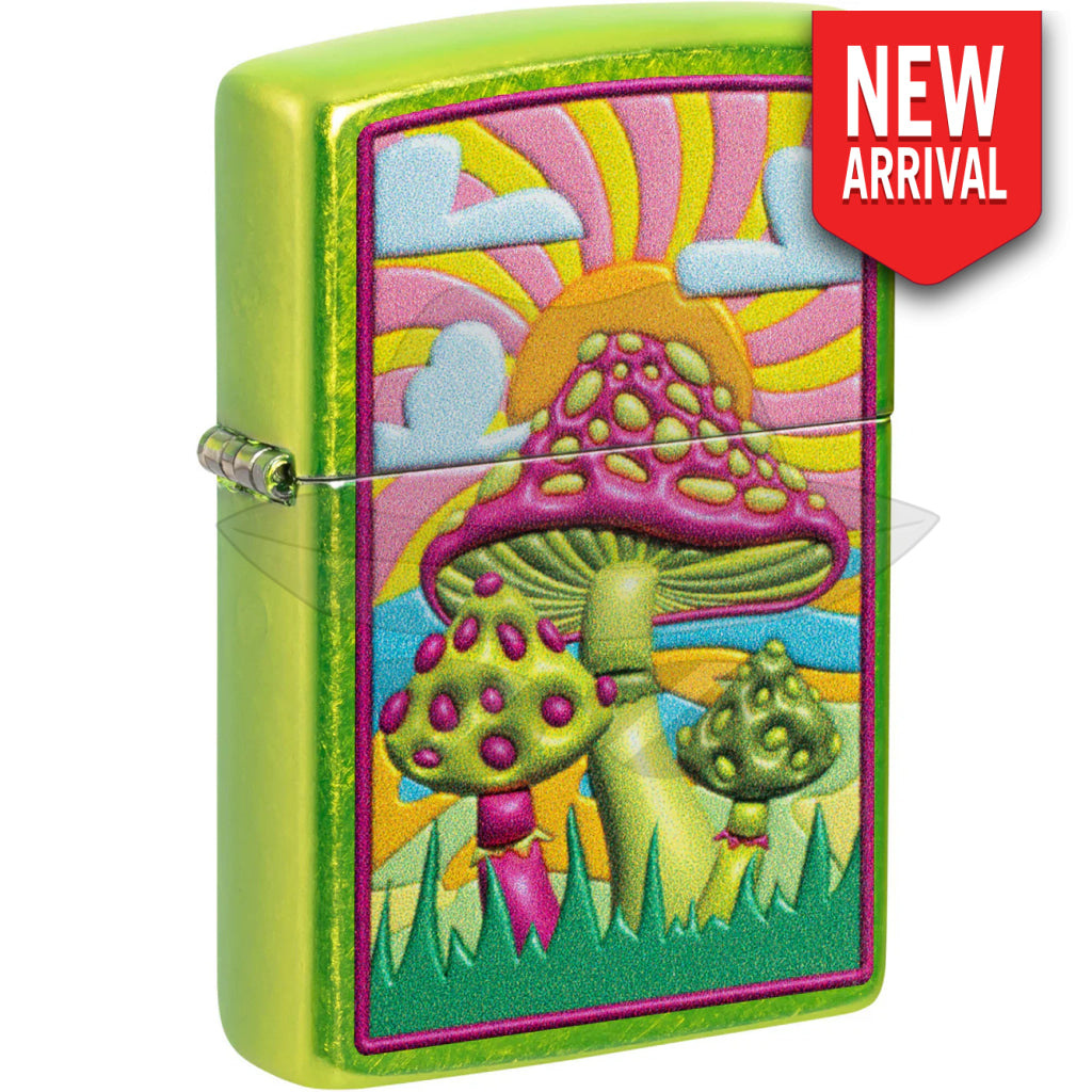 #157 ZIPPO OIL LIGHTER: Mushroom