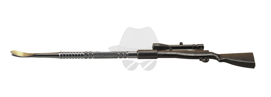 6" gun metal dabber
