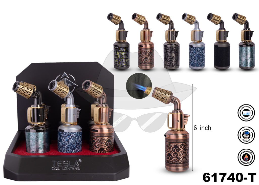 61740-T TeslaCoil Torch Lighter-6ct