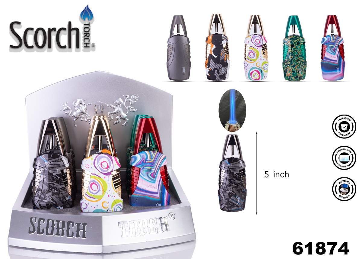 61874 SCORCH Torch Display of 9ct