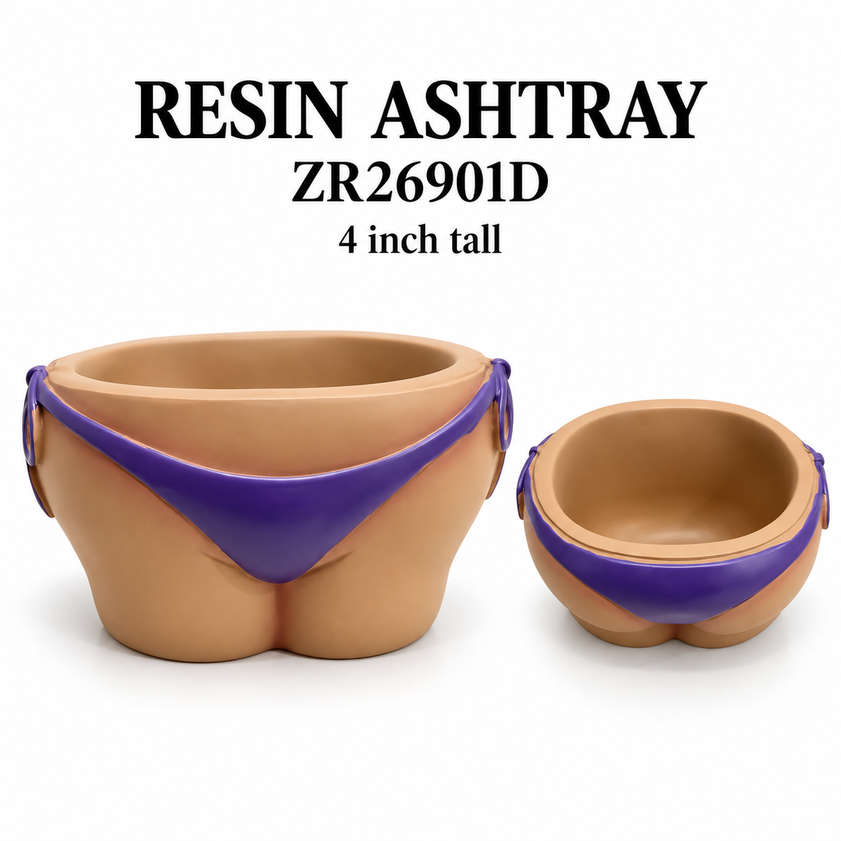 ZR26901 RESIN RASTA ASHTRAY