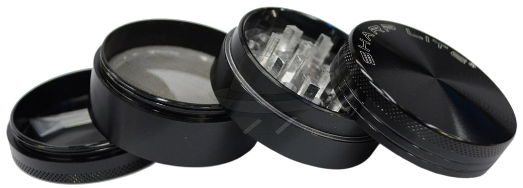 80188SL Sharp Lite 2" 4-part Aluminum tobacco grinder