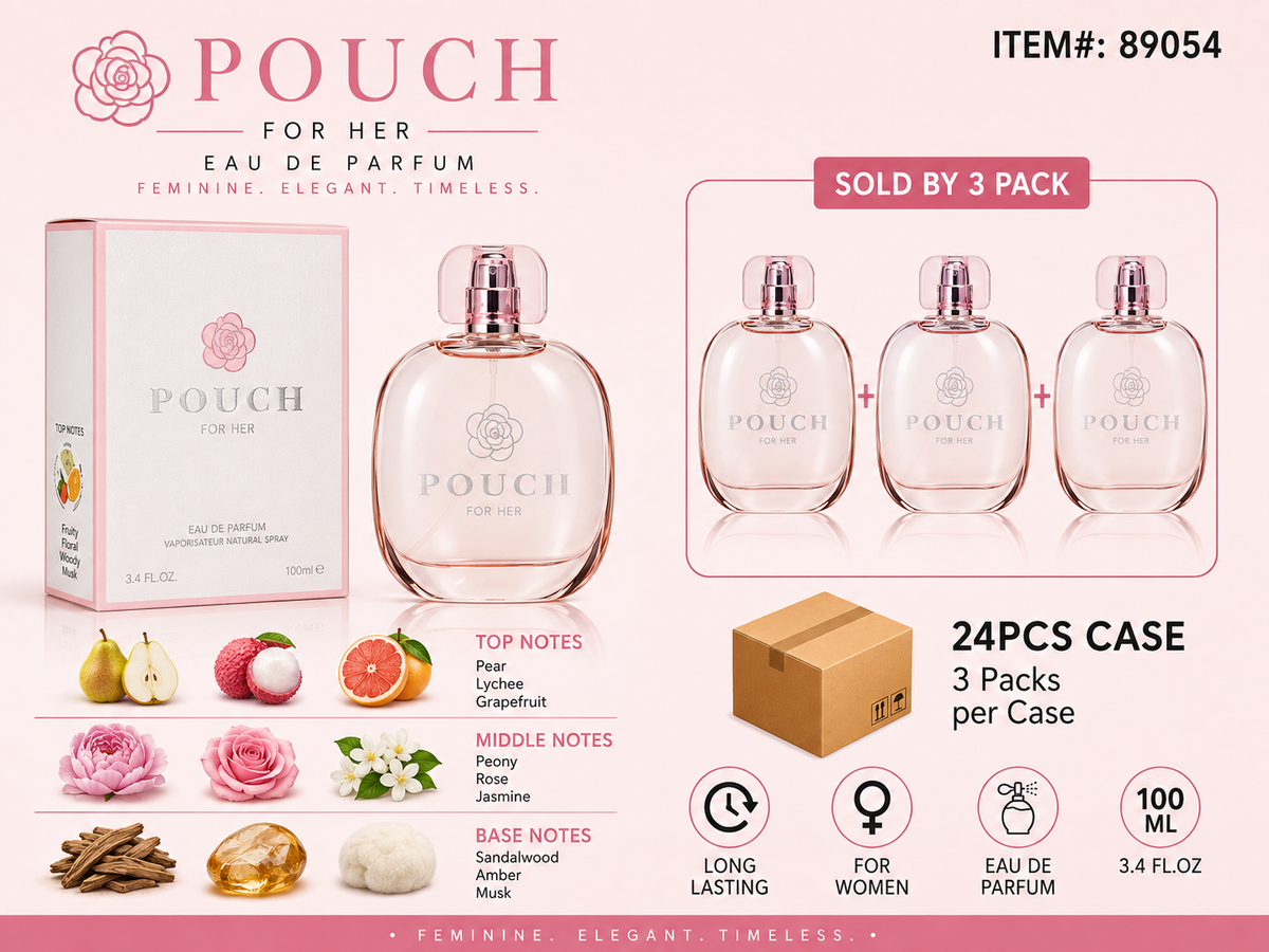 Ladies EDP 100ml/3.4fl.oz POUCH - 3CT