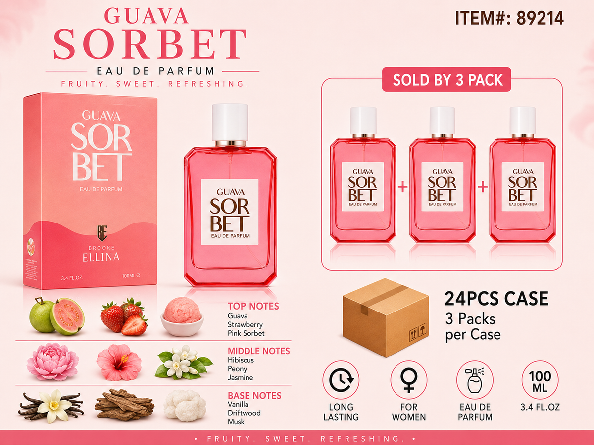 Ladies EDP 100ml/3.4fl.oz GUAVA SORBET - 3CT