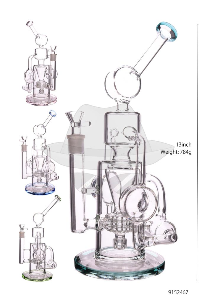 9152467 Recycler Glass Water Pipe