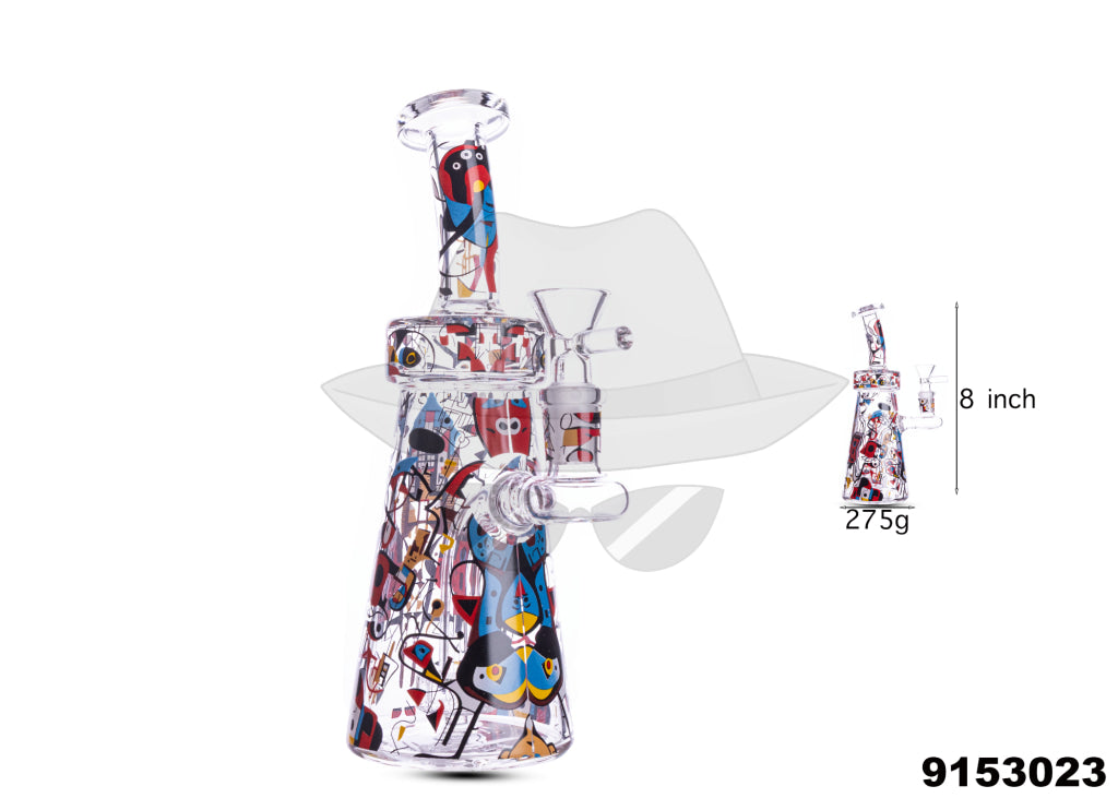 9153023 GLASS Water Pipe