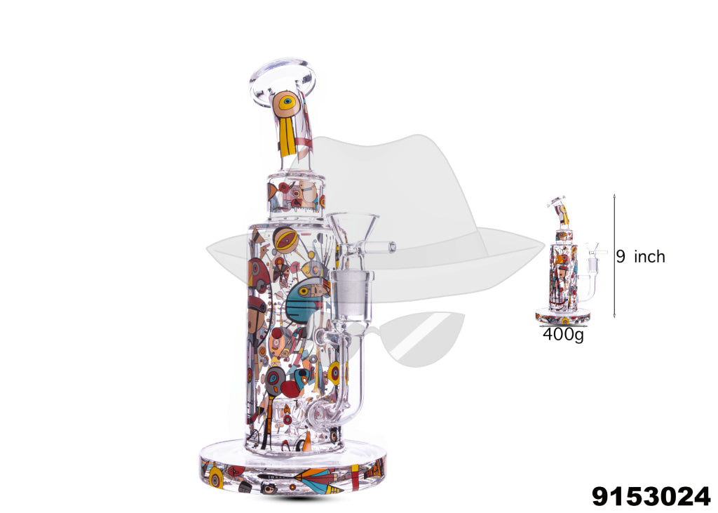 9153024 GLASS Water Pipe