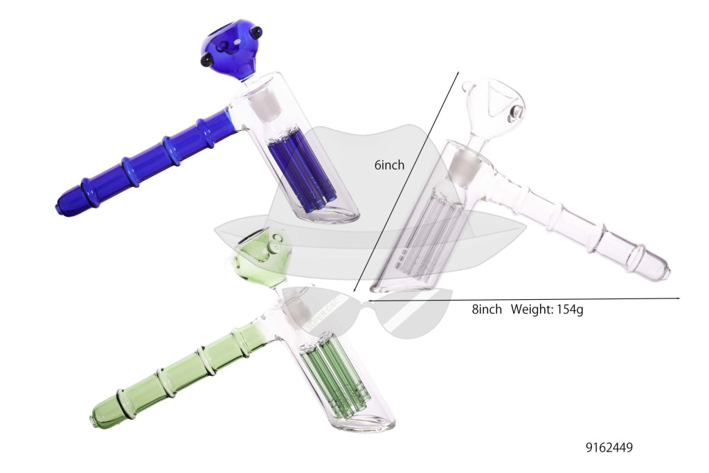 9162449 Hammer Glass Pipe