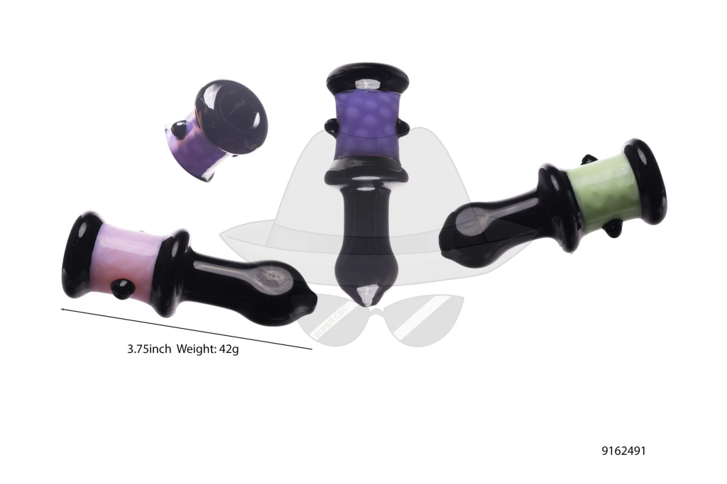 9162491 Black Tube Chillum