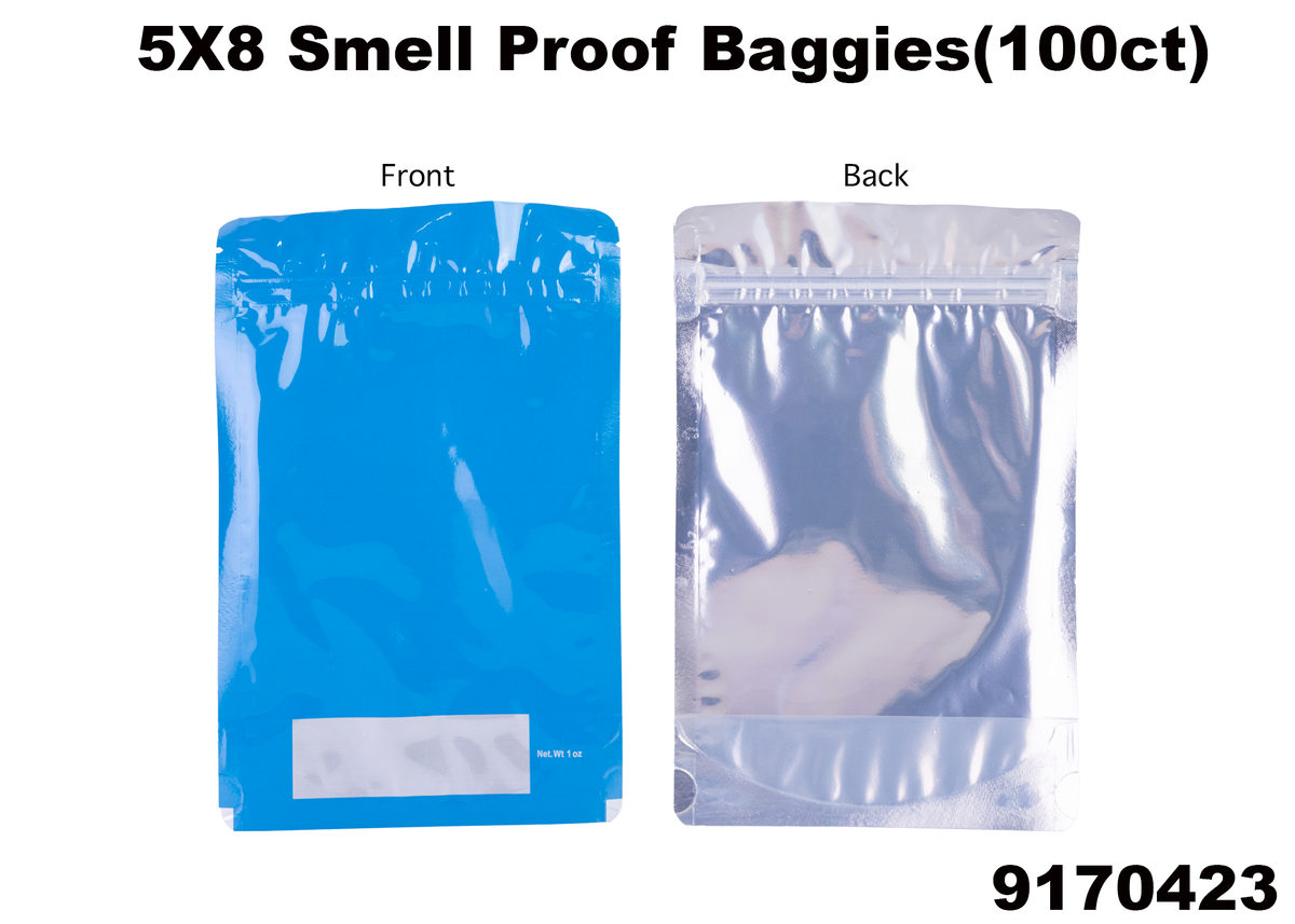 9170423 5X8 Smell Proof Baggies -100ct