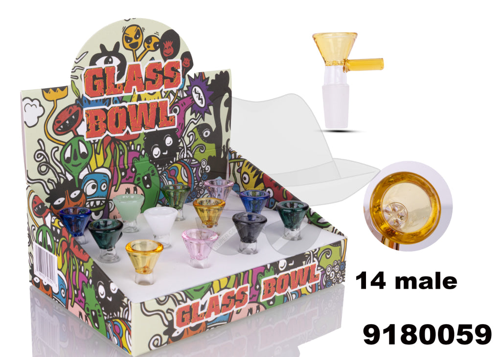9180059 14 male GOG BOWL Display of 12Ct