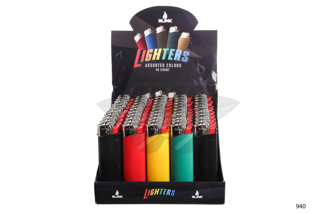 940 Blink Assorted Color Lighters 50ct