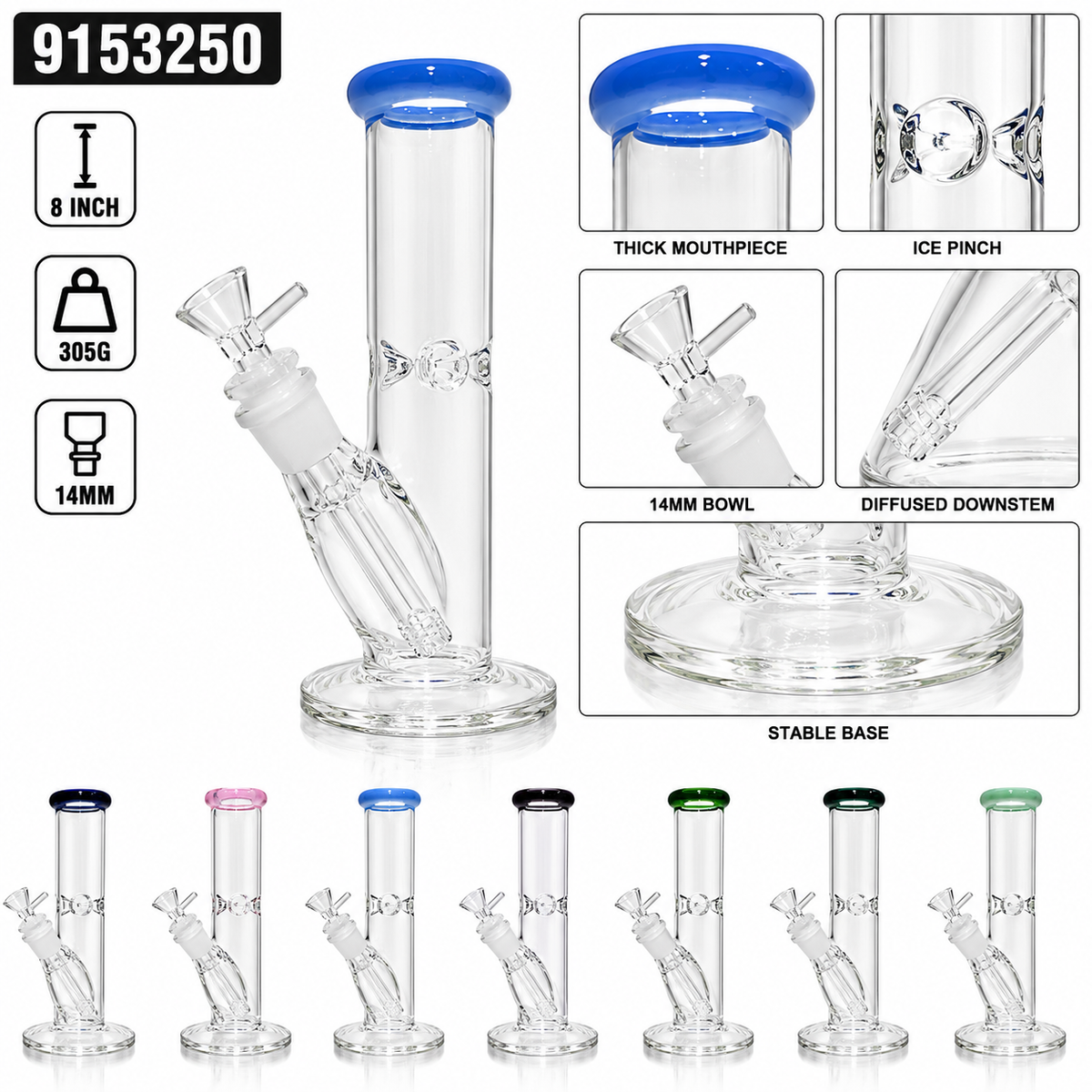 Glass Water Pipe – Style 117