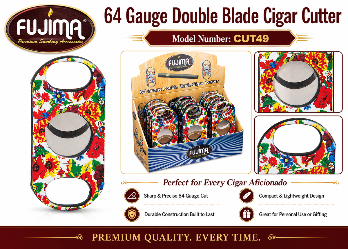 CUT49 Cigar Cutter - 12ct
