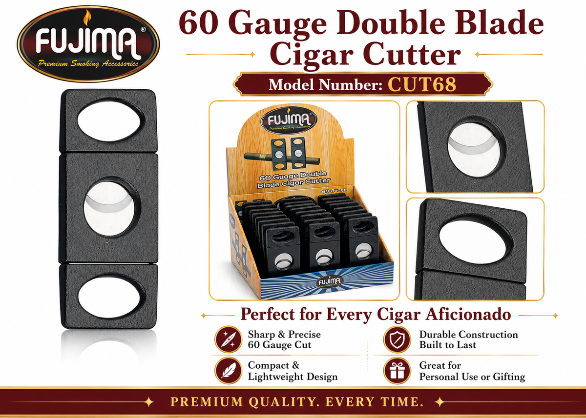 CUT68 Cigar Cutter -24ct
