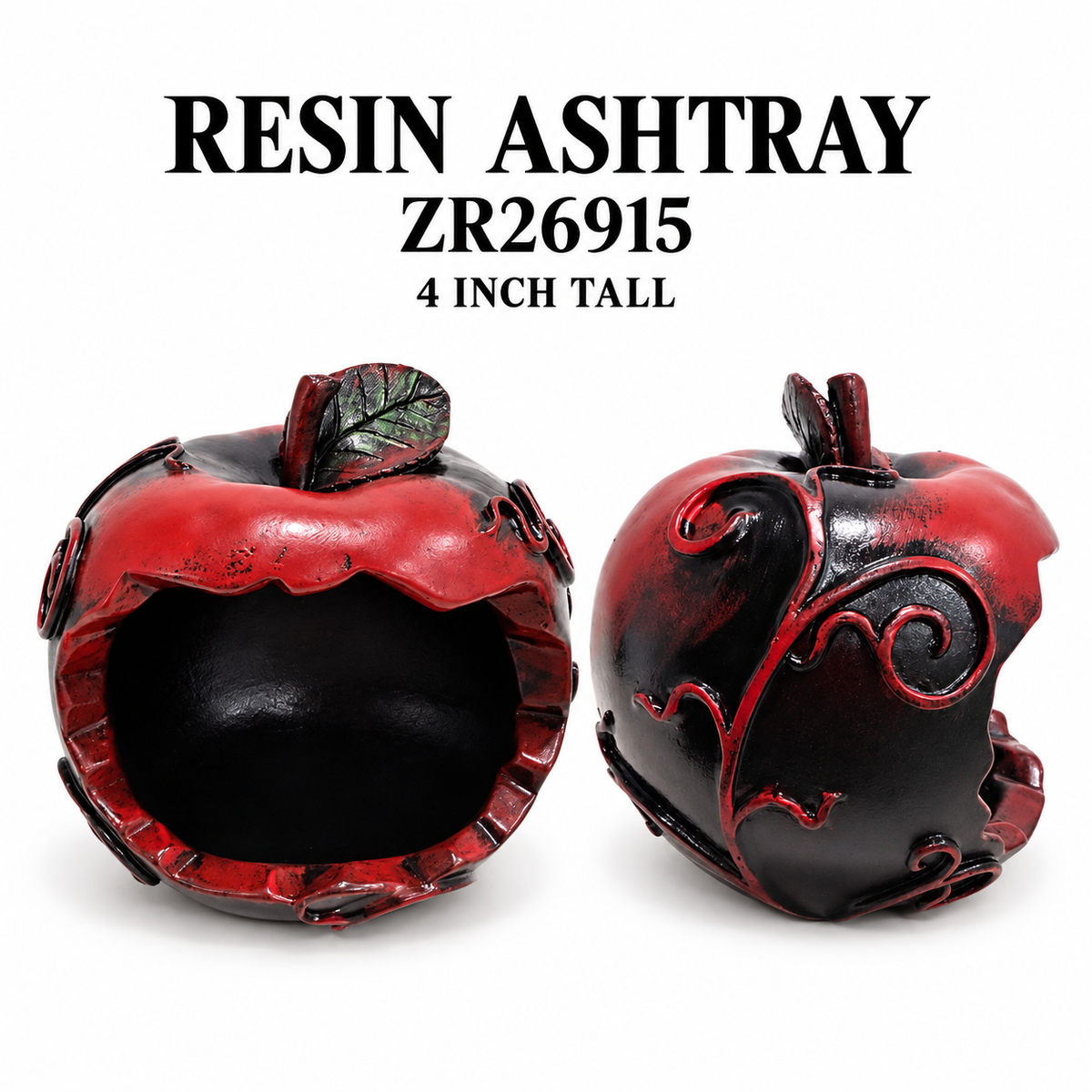 ZR26915 RESIN RASTA ASHTRAY
