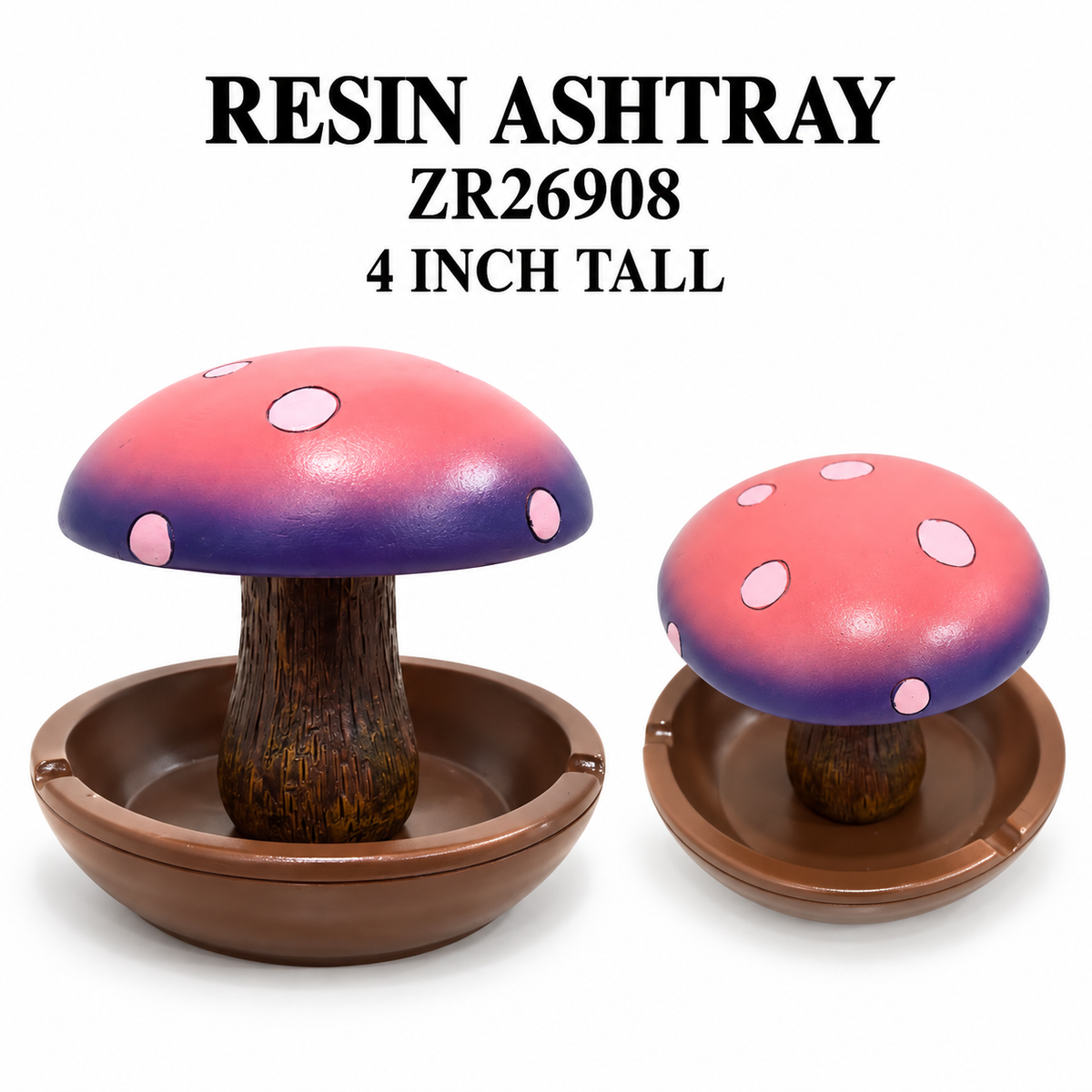 ZR26908 RESIN RASTA ASHTRAY
