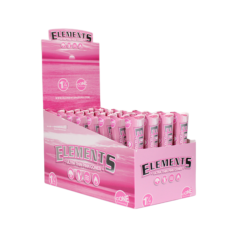 Elements Pink 1 1/4 Cones