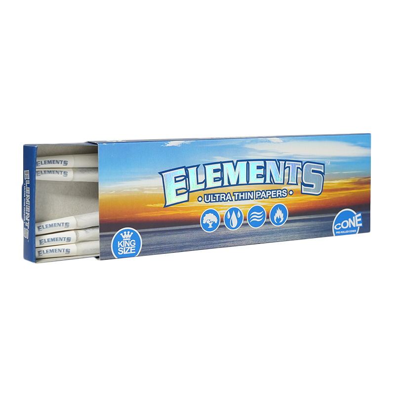 Elements Ultra Thin Cones King Size 20 Pack