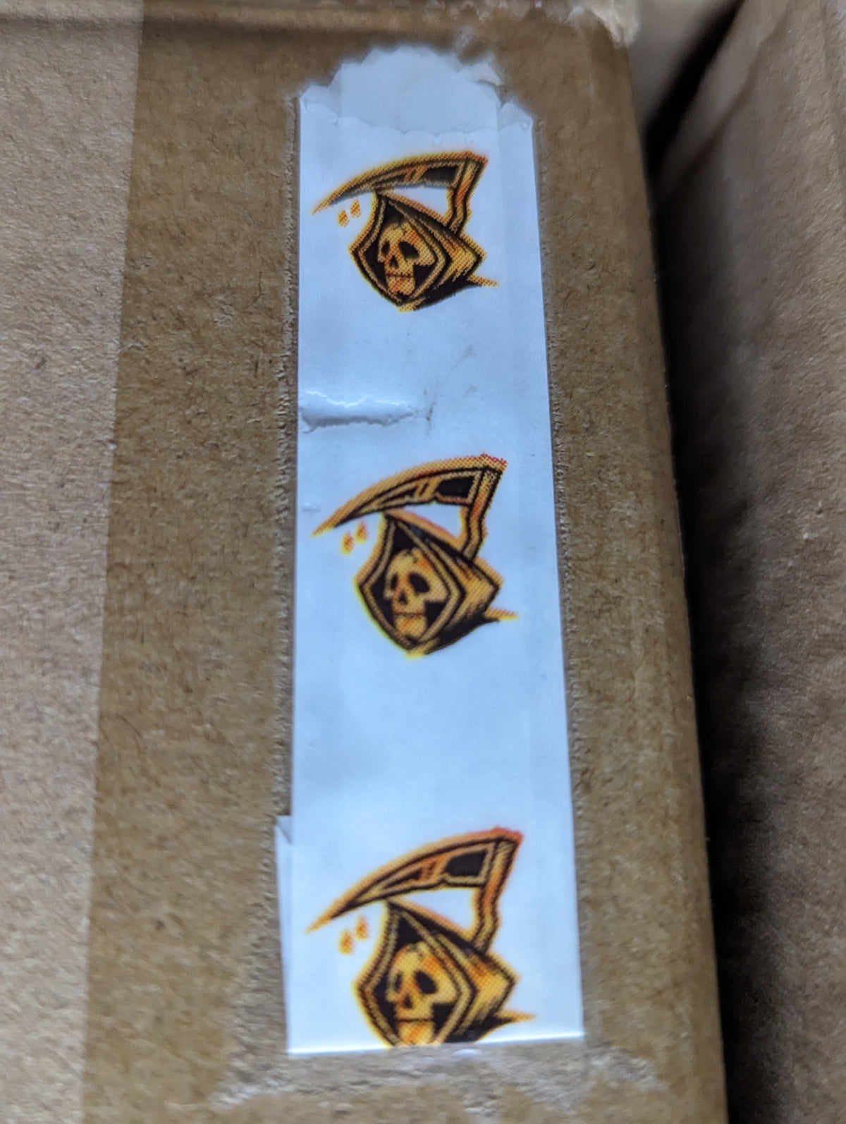 WAX GLASSINE BAGS- GRIM REAPER