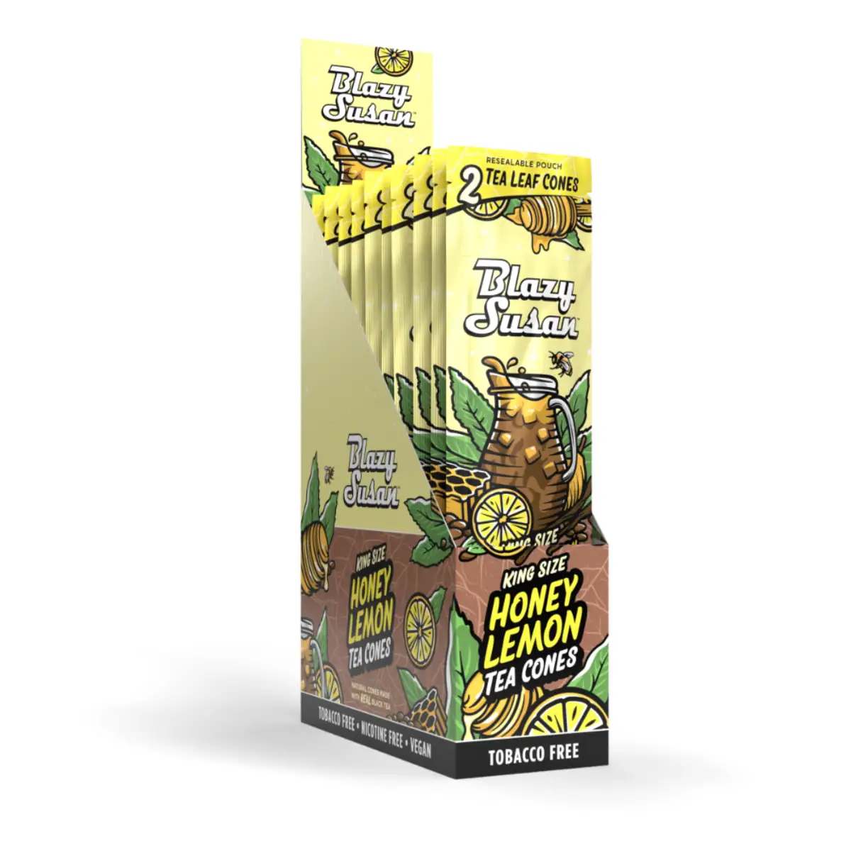 Blazy Susan Honey Lemon Cones Full Box