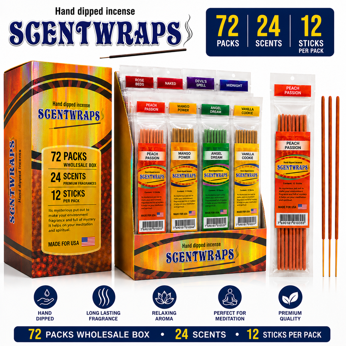 Scentwraps 11 inch incense