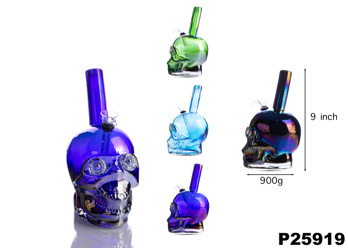 P25919 9 INCH SOFTGLASS WATER PIPE