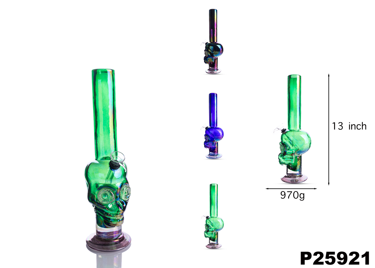 P25921 13 INCH SOFTGLASS WATER PIPE