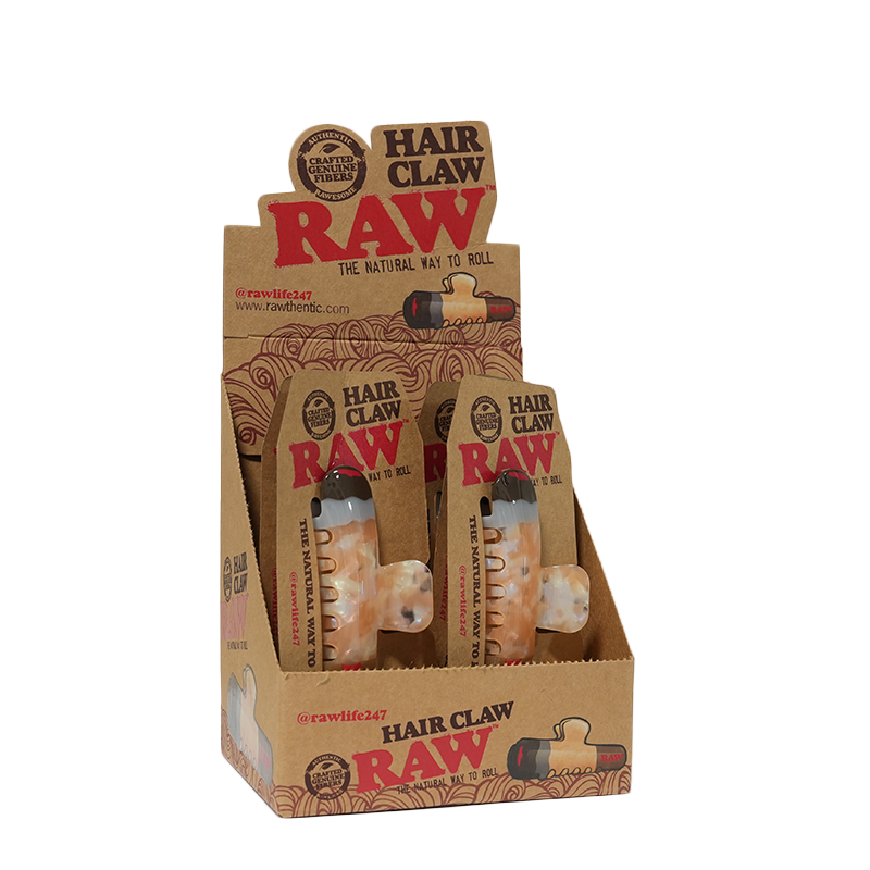 RAW HAIR CLAW -6CT