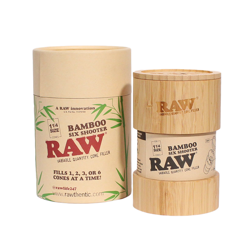 RAW Bamboo Six Shooter
