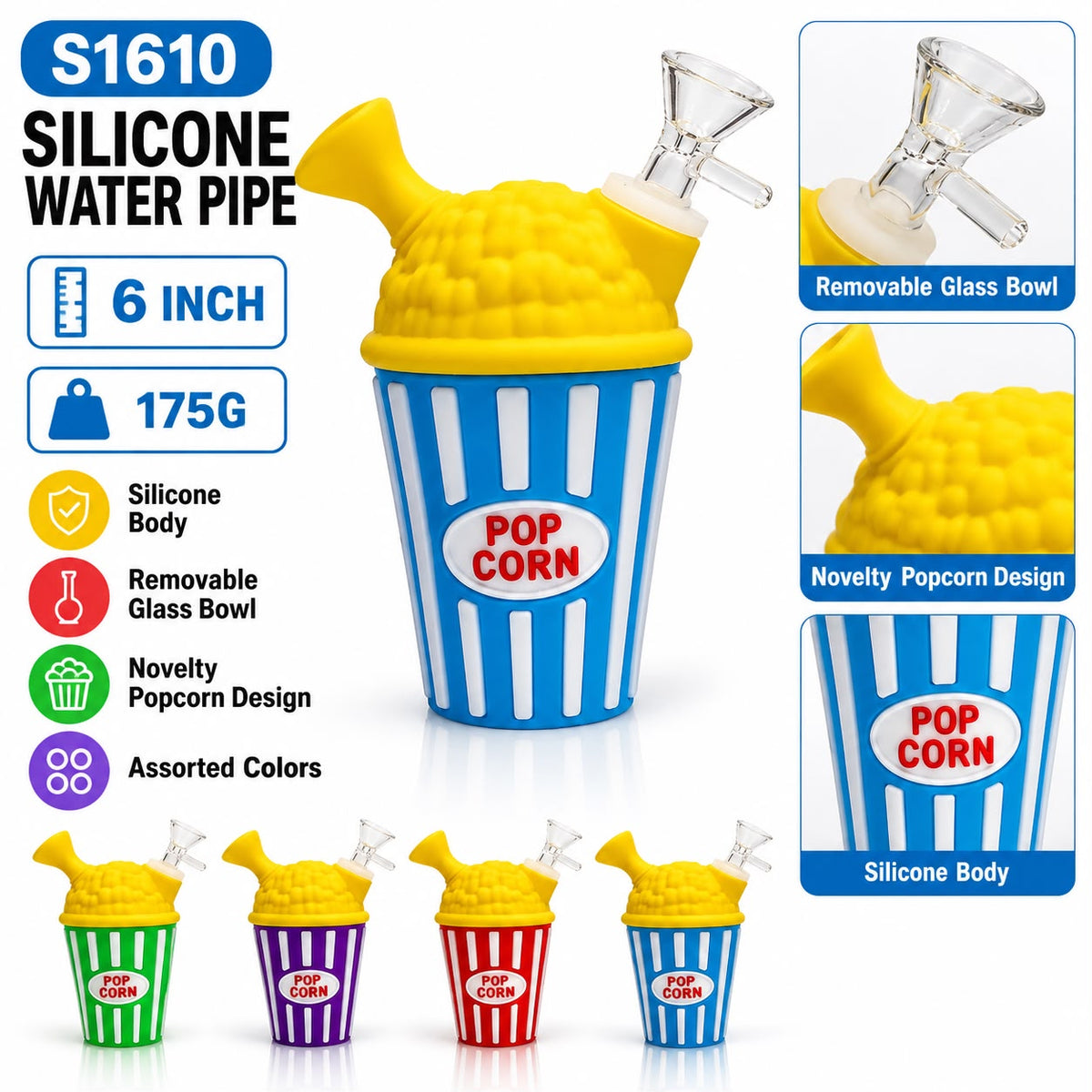 Popcorn Silicone WP