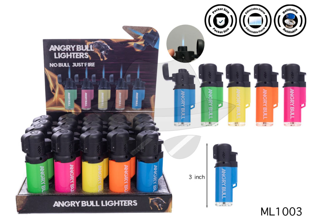 ANGRY BULL ML1003 Torch Lighter 20CT