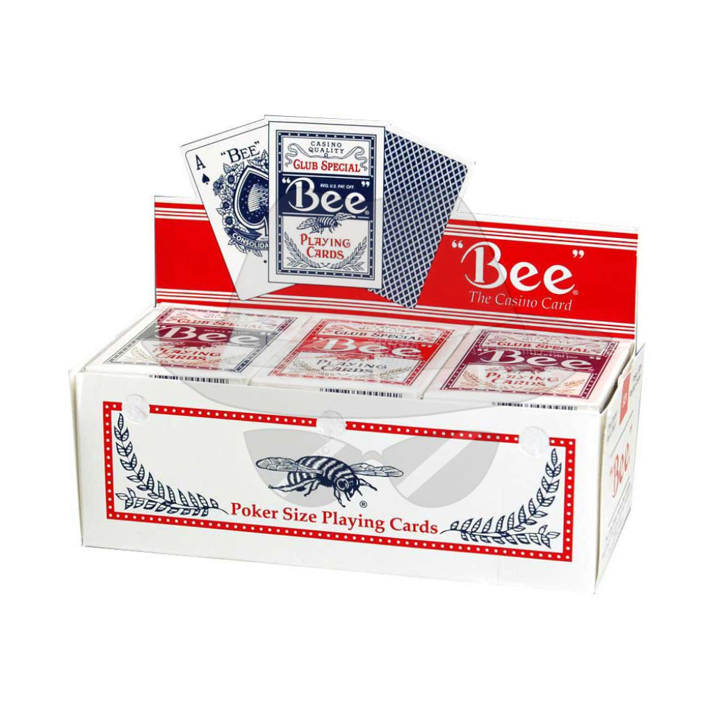 Bee Poker Size Playing Cards -12ct