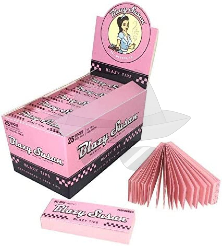BLAZY SUSAN PINK FILTER TIP -25PK