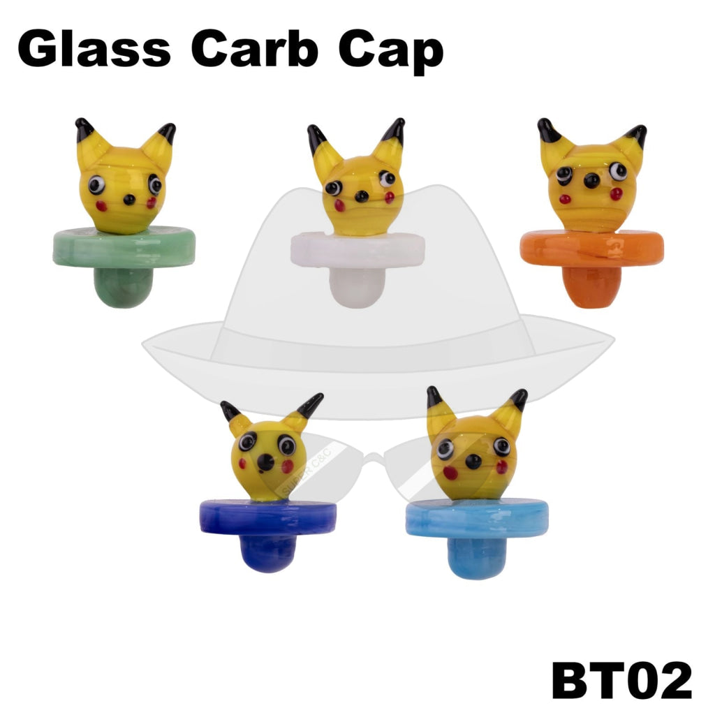 BT02 Glass Carb Cap