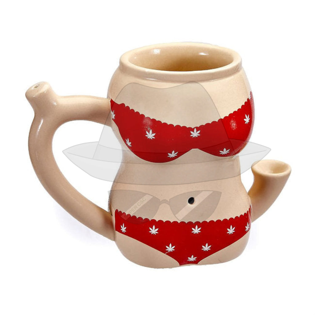 Ceramic Bikini Mug Pipe