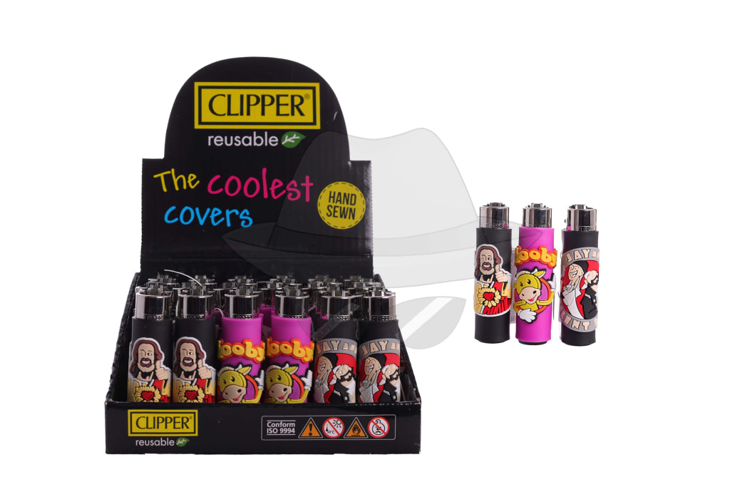 Clipper Lighter with Cover-30ct