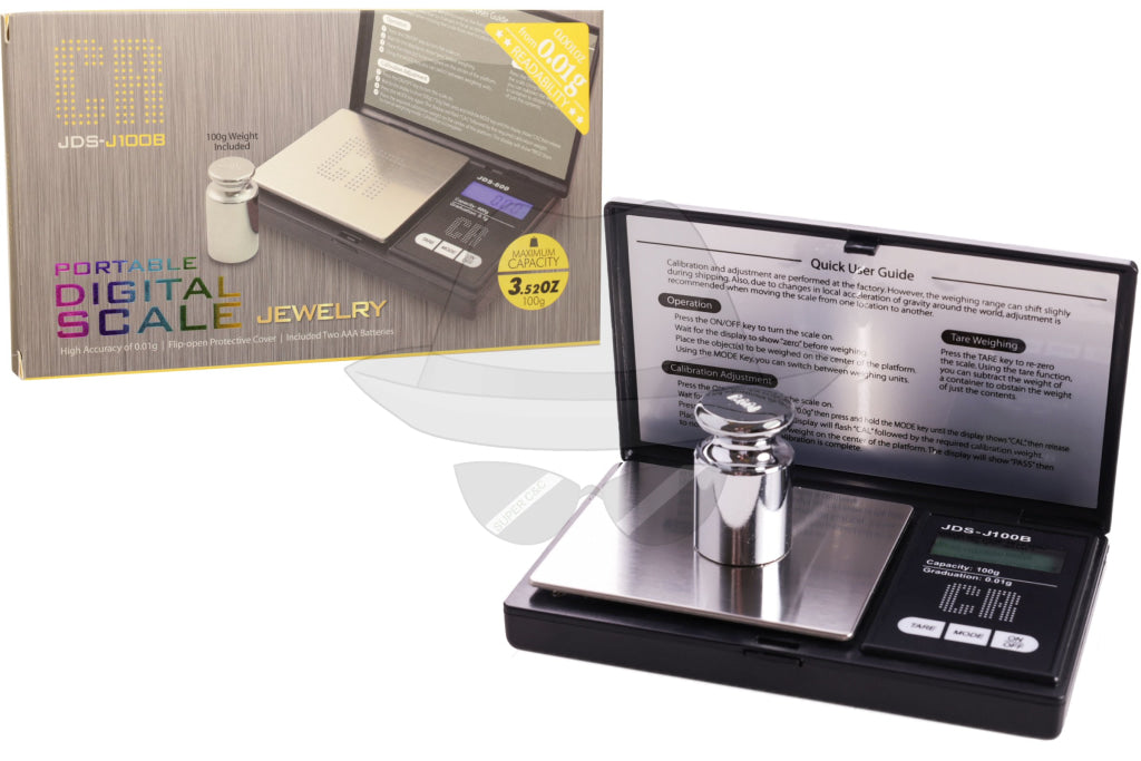 CR DIGITAL SCALE
JDS-J100B (100g-0.01g)