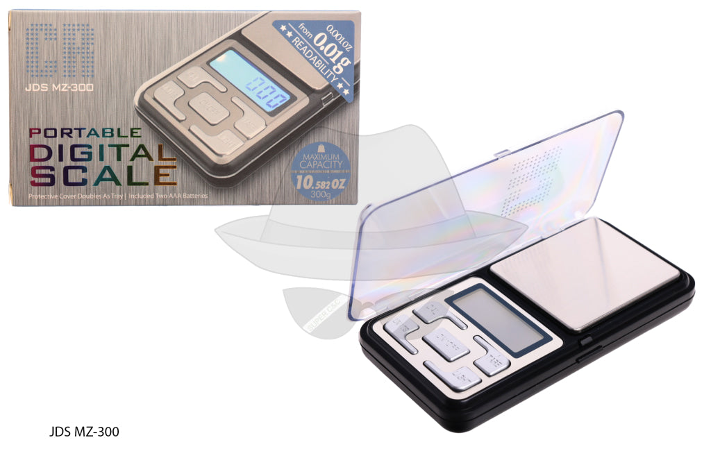 CR DIGITAL SCALE
JDS MZ-300 Portable 0.01g