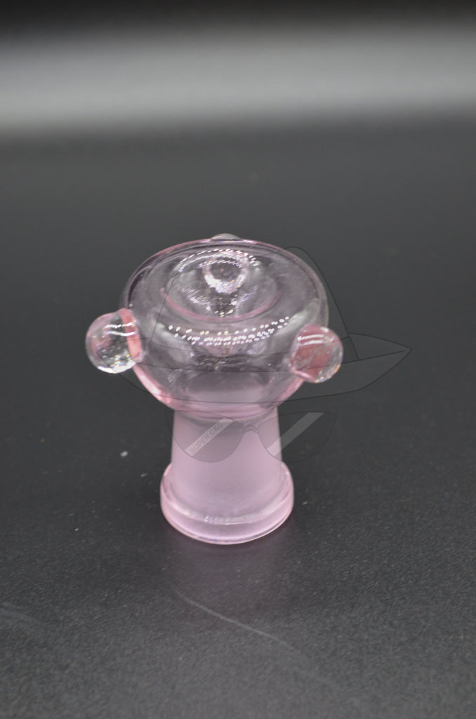 D018-Pink 18 Female Dry GLASS BOWL