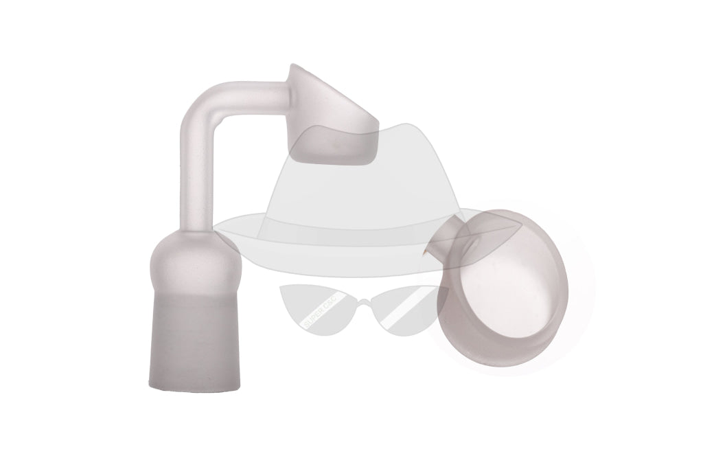 D092-18 Female Frosted Glass Banger