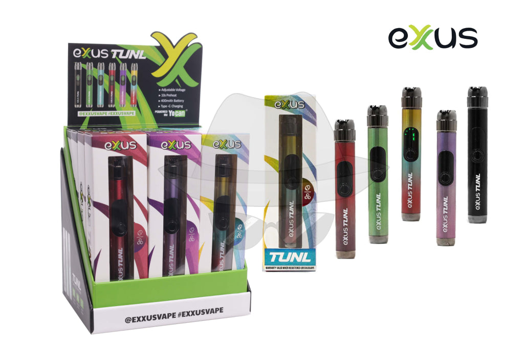 EXXUS VAPE TUNL CARTRIDGE VAPORIZER-12ct