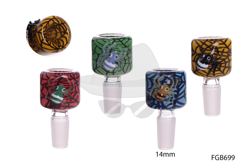FGB699 14" US CANDY SPIDER DESIGN BPWL