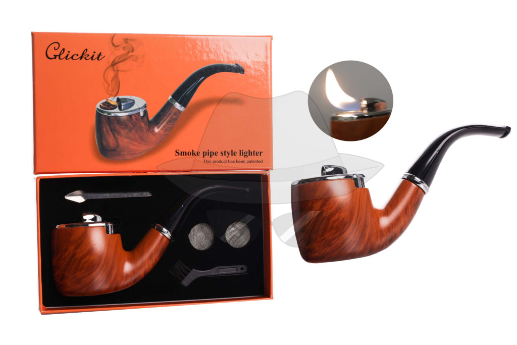 GH10899-clickit smoke pipe style lighter