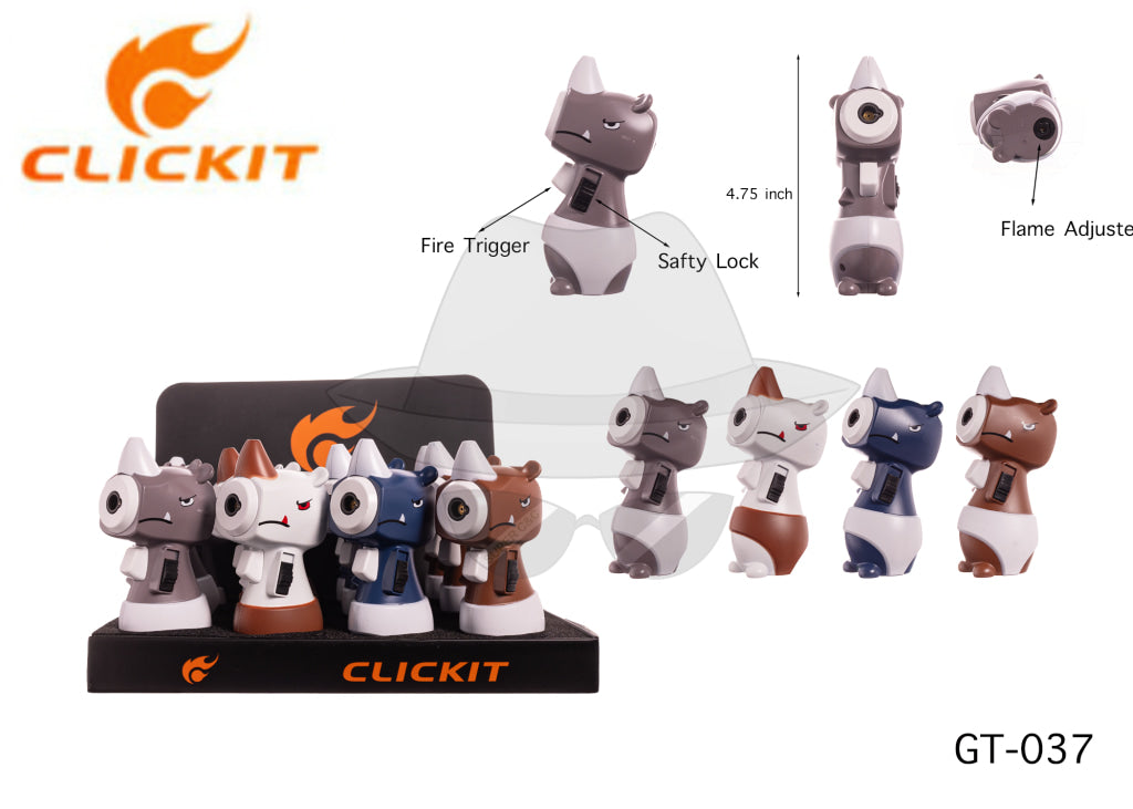 GT-037 Clickit Torch Display( 12ct)